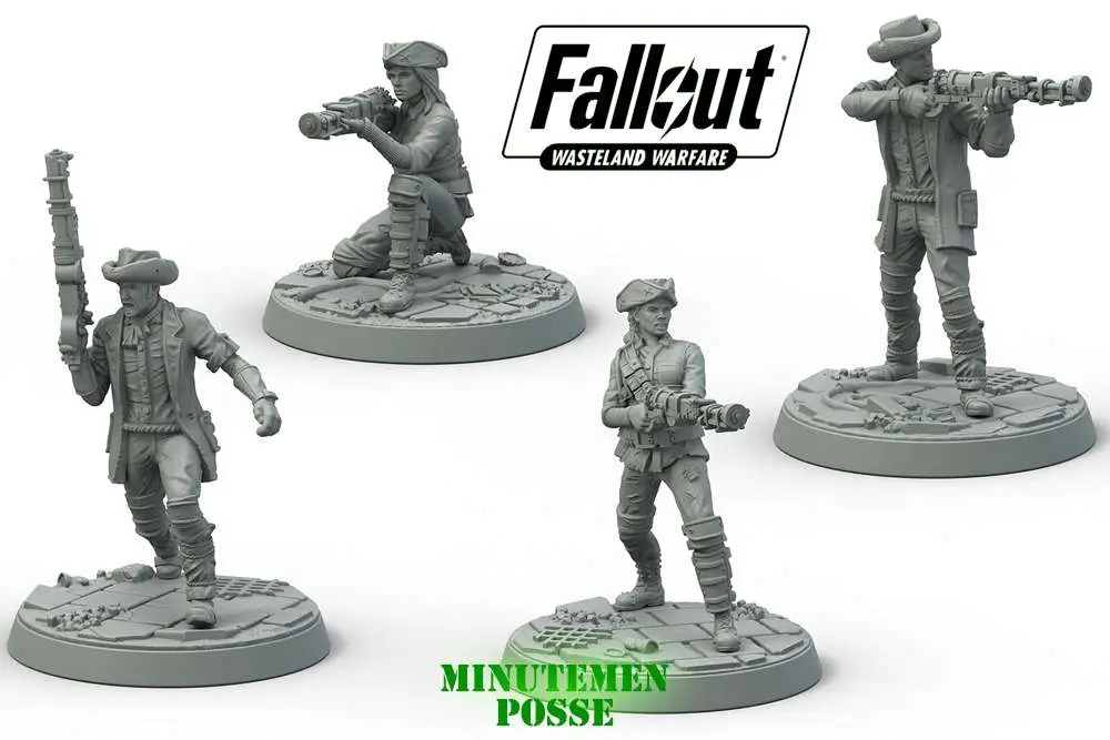 FALLOUT - Ww Survivors Minutemen Posse - Figurine